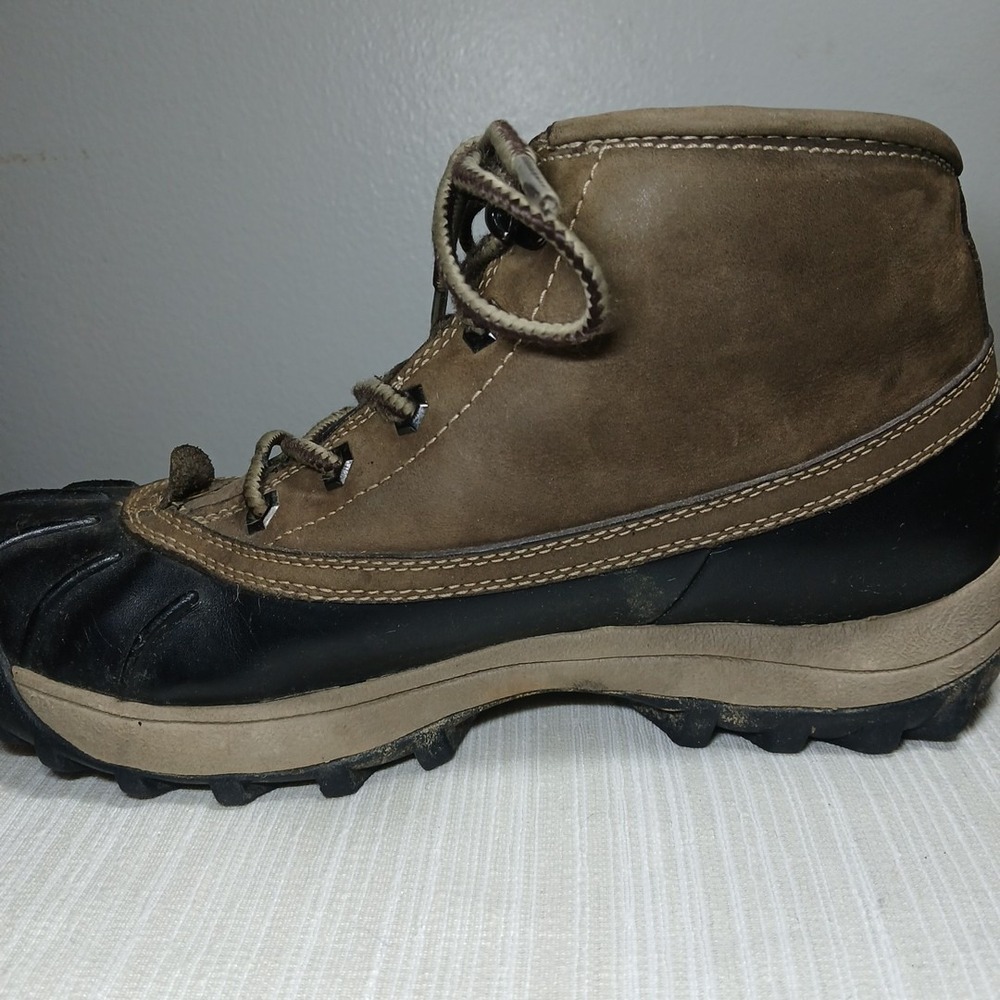 Timberland Men's Sz 7 Leather Waterproof Duck‎ Boot Used barn chore outdoor - Picture 6 of 11